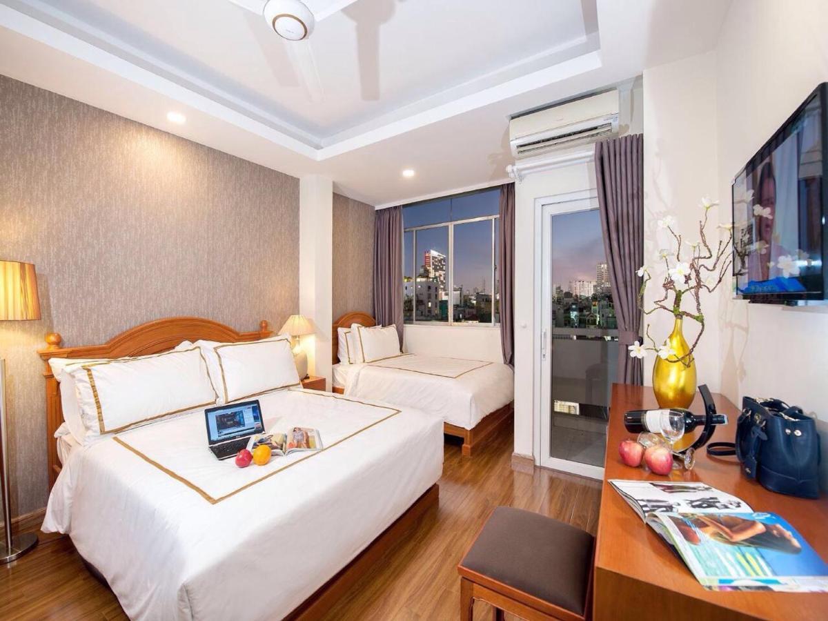 Lan Anh Hotel Bandar Ho Chi Minh Luaran gambar
